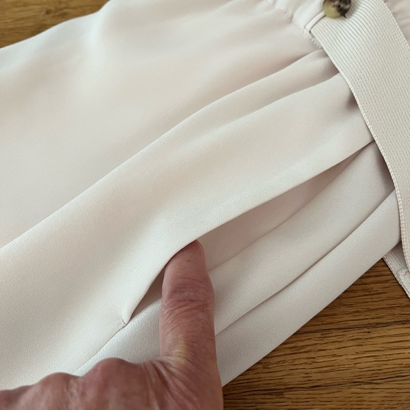 VINCE DRAPEY CREPE WIDE LEG PANTS - Picture 3 of 12